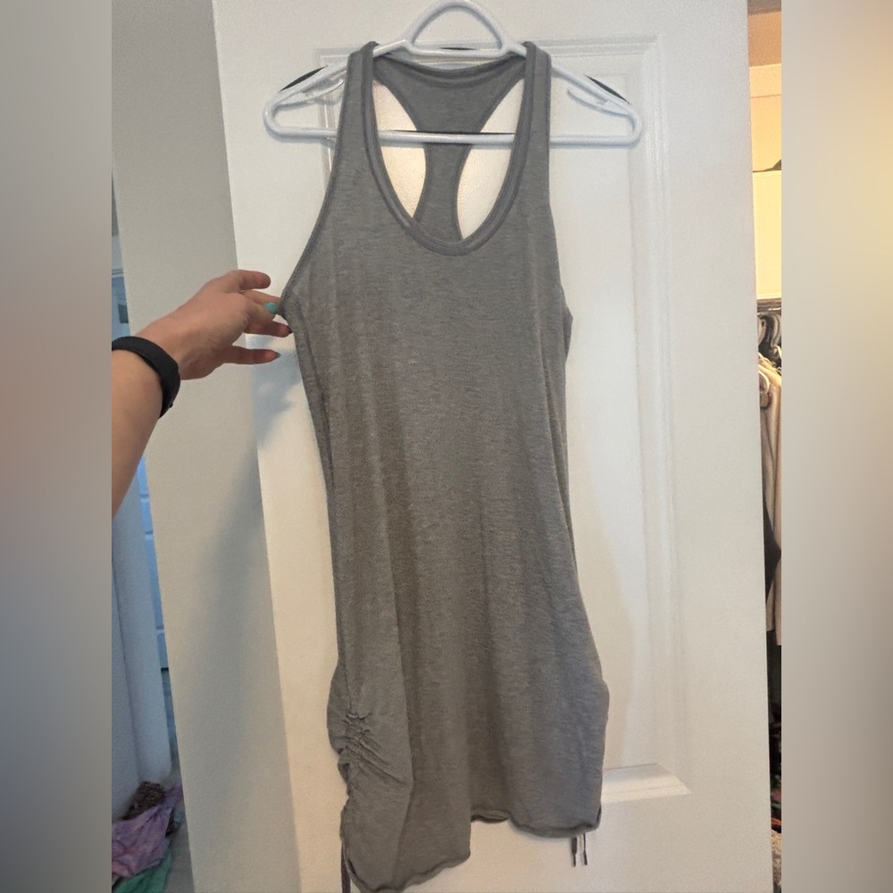 Women’s Gray Racerback Tank Dress Lululemon